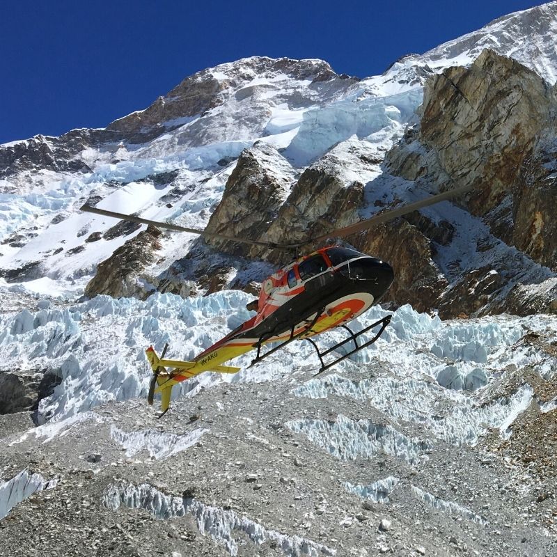 Порятунок на вертольоті - Страхування для трекінгу та альпінізму