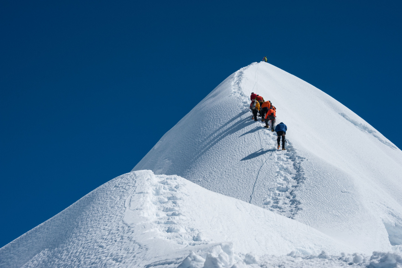 навчання альпінізму на острівній вершині в Непалі