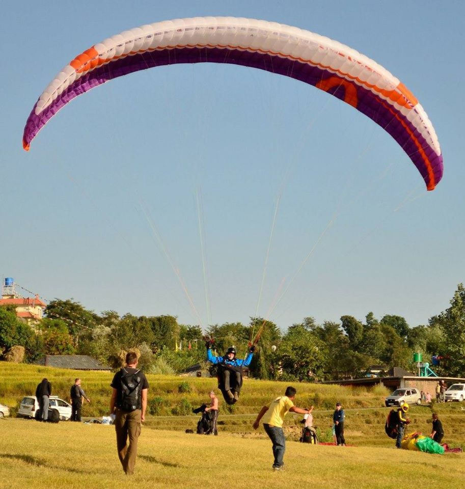 Landing at Bir Billinggrounds