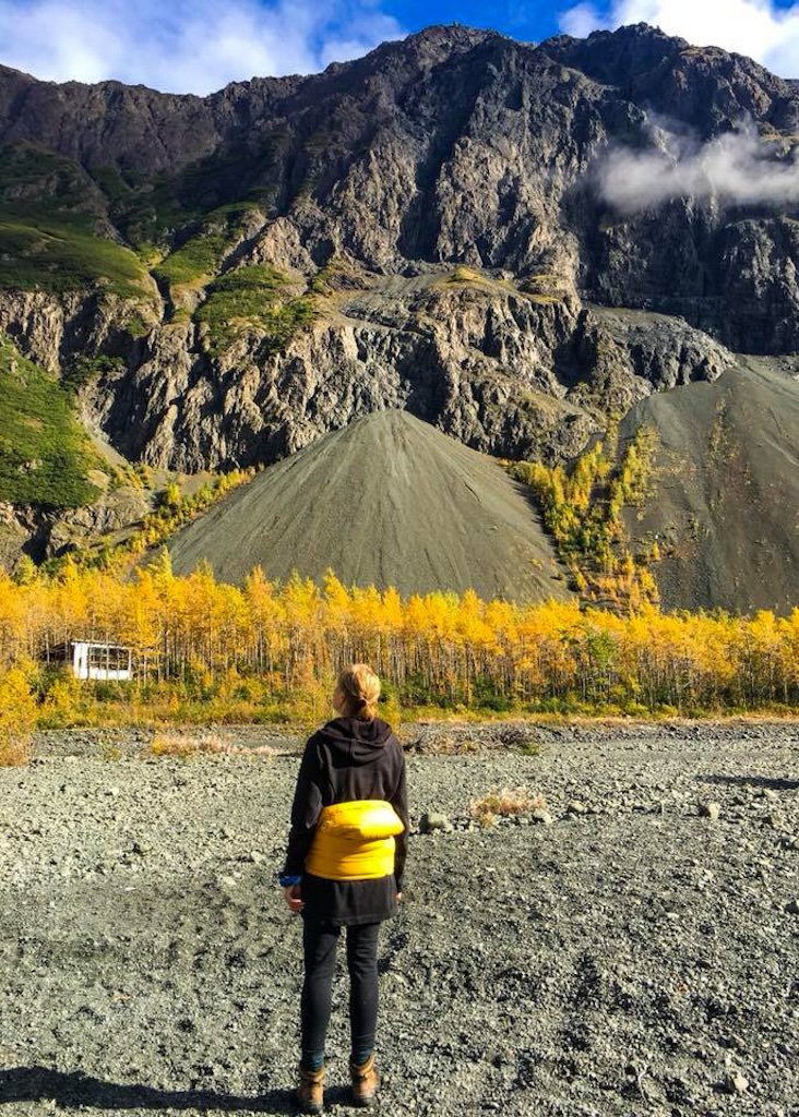 Serenity Fall Hut Eklutna Alaska