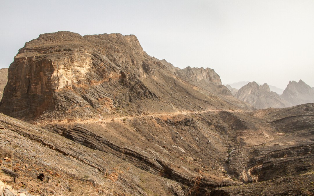 Off roading in Western Hajar Mountains Oman's