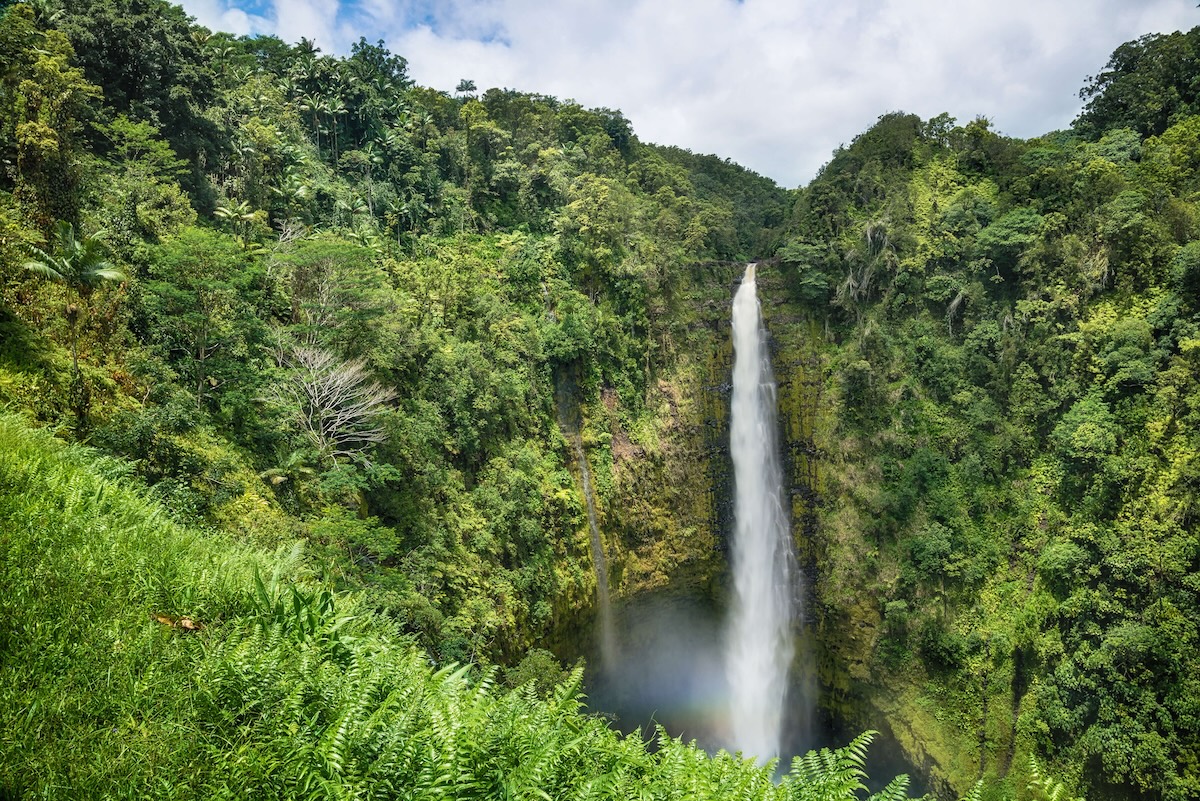 Водоспад Акака за межами Хіло, Гаваї