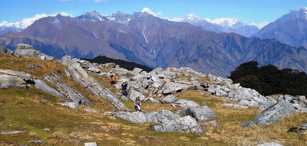 Winter Kuari Pass Trek in Uttarakhand