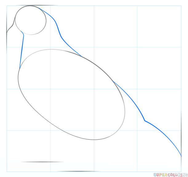 Як намалювати голуба - малюємо голуба поетапно різними способами