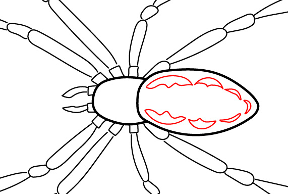 Як намалювати павука - малюємо павука поетапно, а також людину павука