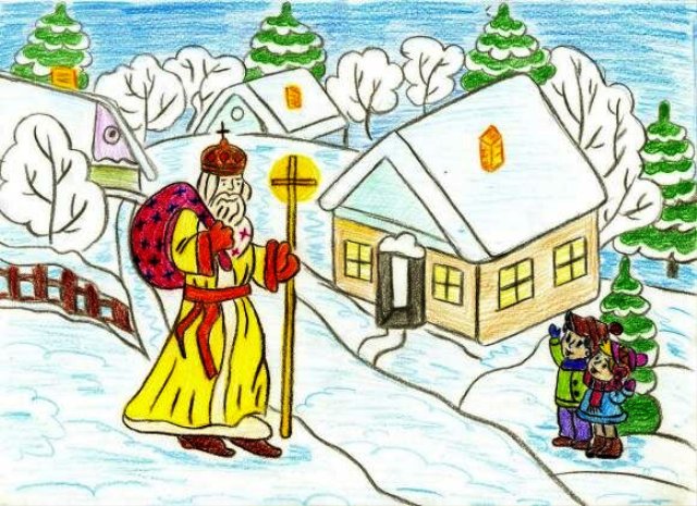 Як намалювати святого Миколая - Q&A - У вас питання? - У нас відповідь!