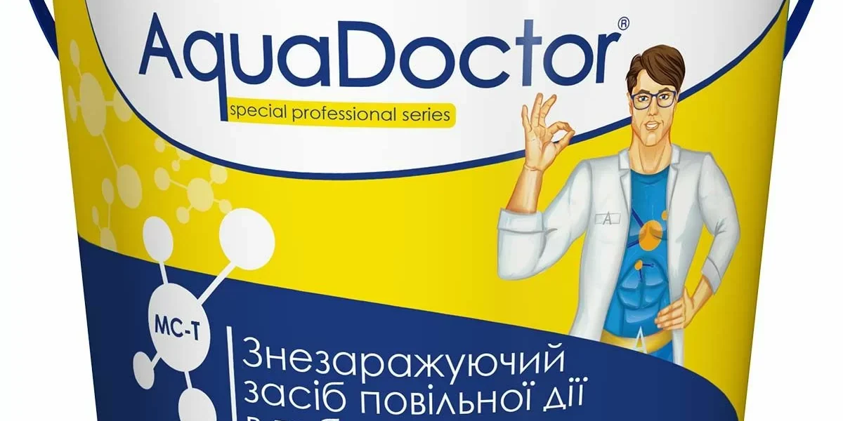 Шок хлор AquaDoctor — мгновенная дезинфекция воды в бассейне