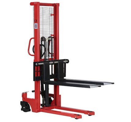 Штабелер і рохля — гідравлічні помічники складської логістики